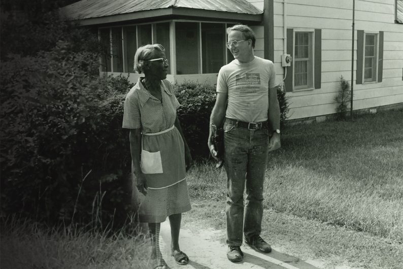 Br. Curt Kedley with Ruth Wilcox