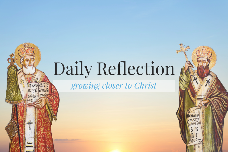 Feb. 14 - Sts. Cyril & Methodius Header